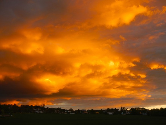 Looking east towards Grand Saconnex