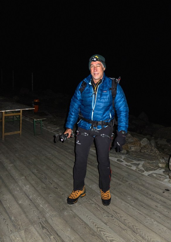 That's me, dressed and ready to go.